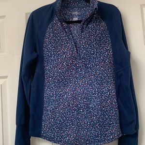 St John’s Bay active women’s fleece sweatshirt.Light weight .